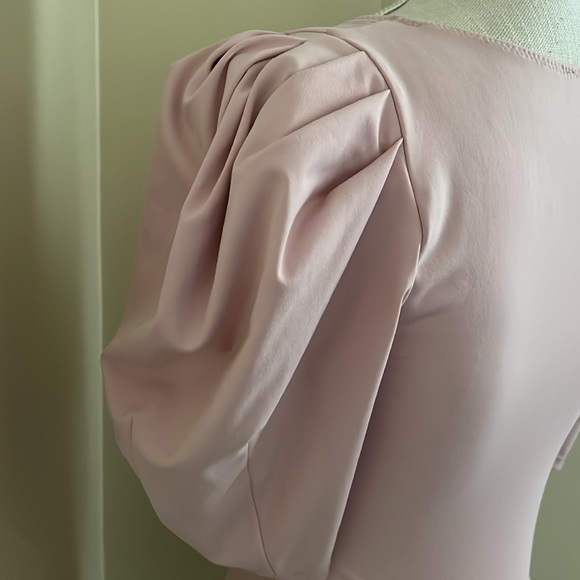 🆕 Free People Va Va Voop Bodysuit In Soft Pink - Picture 10 of 12